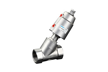Pneumatic Angle Seat Valve (Stainless Steel Actuator)